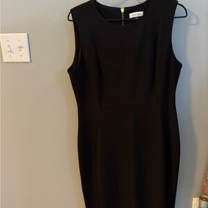Calvin Klein Classic Black Midi Dress